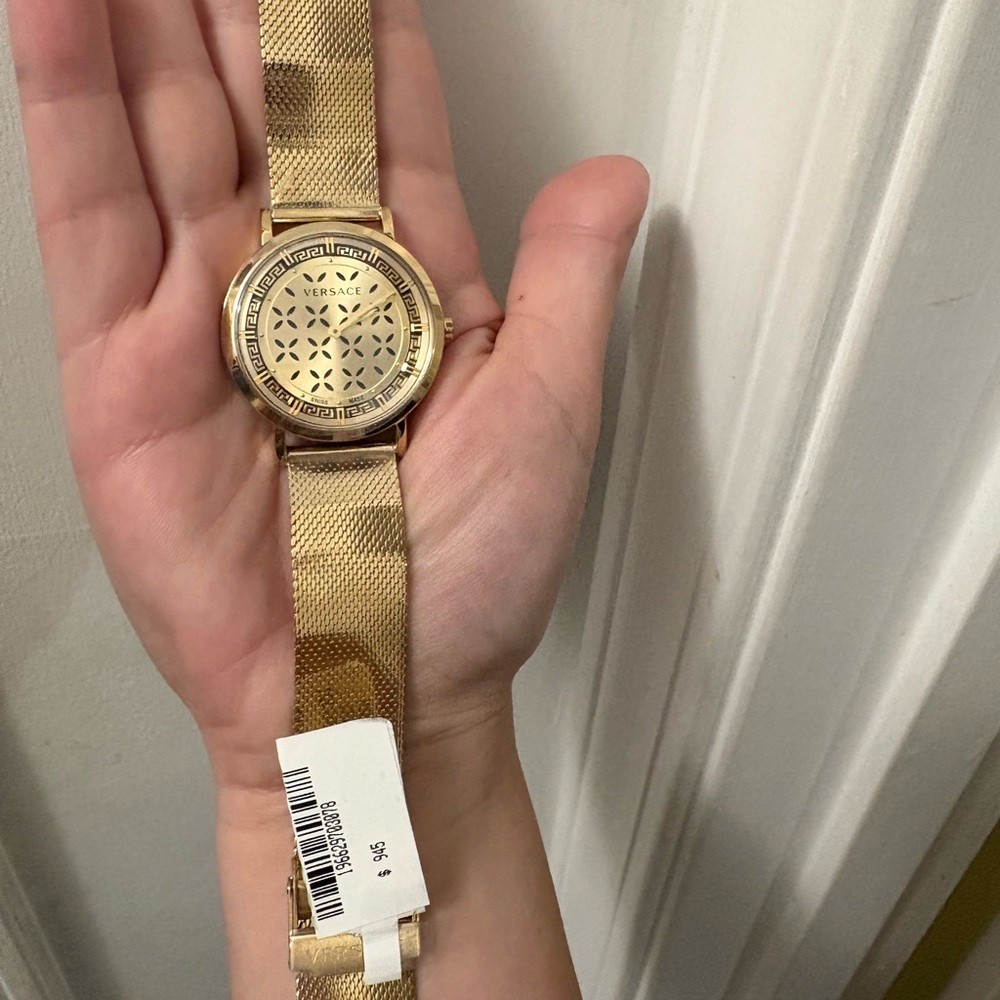 Versace Gold-Tone Timepiece - Picture 5 of 6